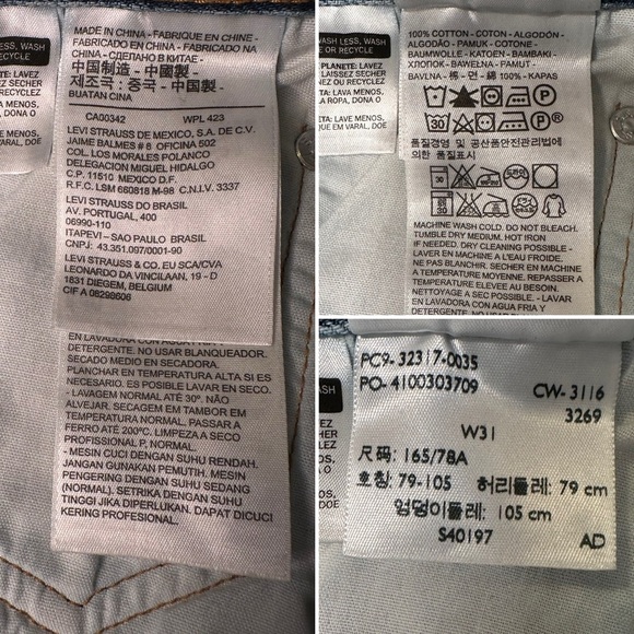 Levi’s 501 Cutoff Denim Shorts - Size 31 - Light Wash - Distressed Style - Picture 5 of 10